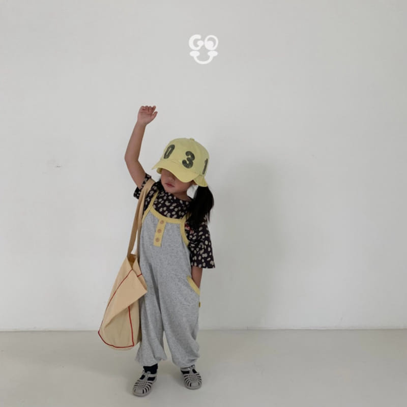 go;u - Korean Children Fashion - #kidzfashiontrend - Point Overalls - 6