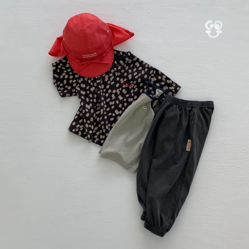 go;u - Korean Children Fashion - #kidzfashiontrend - Terry Sleeveless Tee - 8