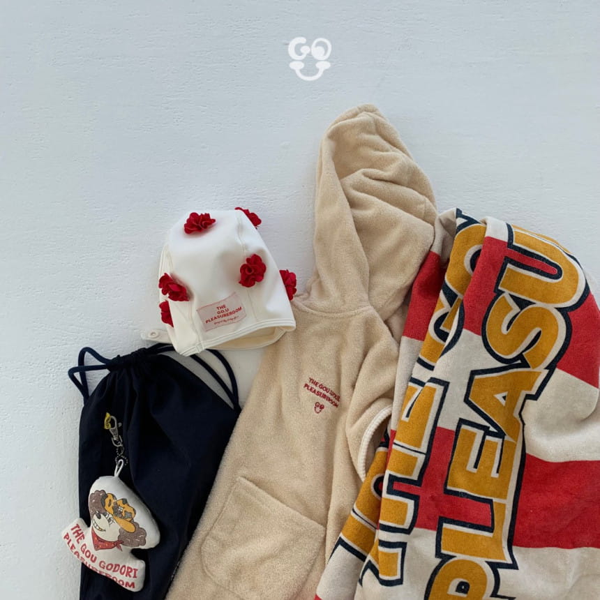go;u - Korean Children Fashion - #kidzfashiontrend - Covering Beach Towel  - 10