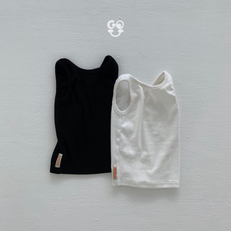 go;u - Korean Children Fashion - #littlefashionista - Fit Sleeveless Tee - 3