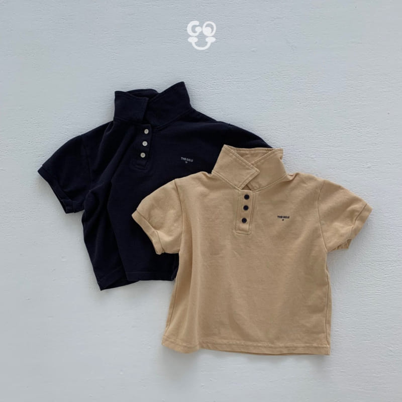 go;u - Korean Children Fashion - #magicofchildhood - Caramel Tee - 3