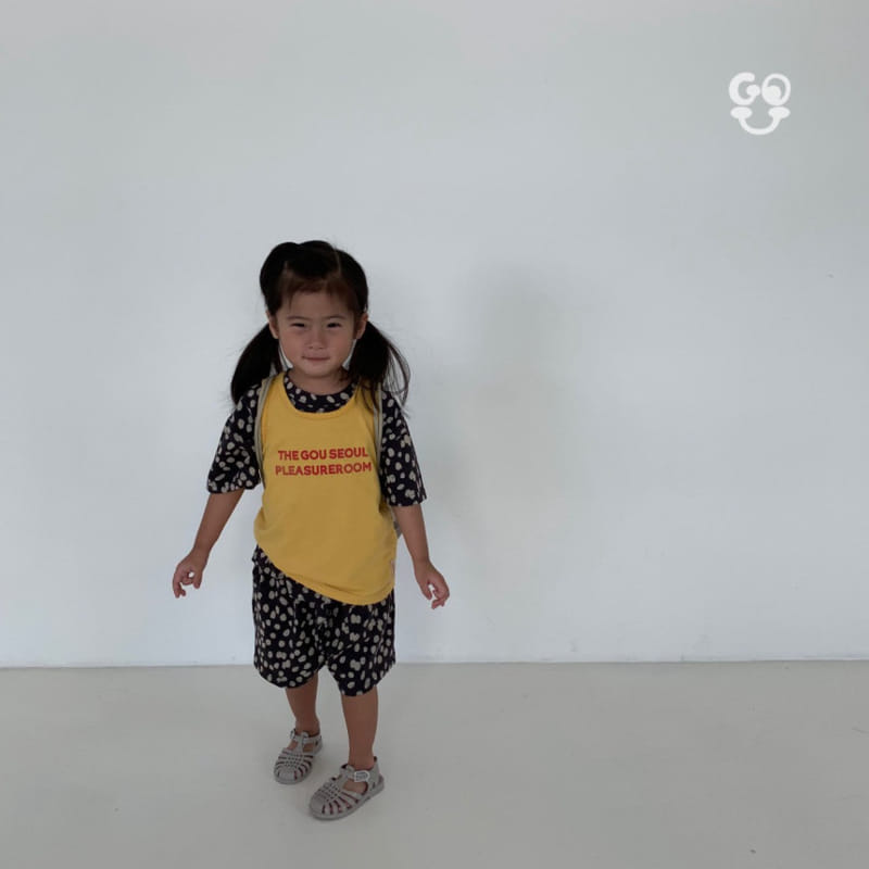 go;u - Korean Children Fashion - #magicofchildhood - Half Half Pants - 6