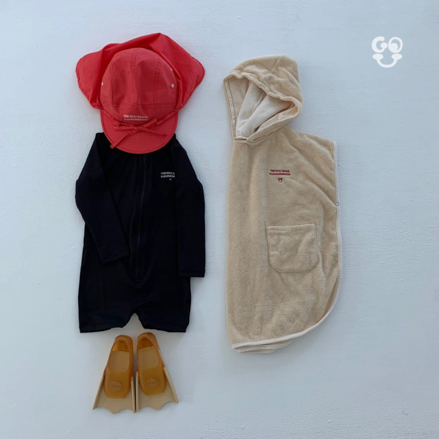 go;u - Korean Children Fashion - #magicofchildhood - Please Wear Hoody Towel - 11