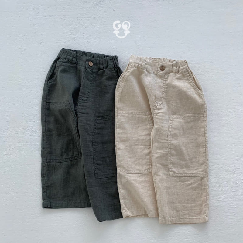 go;u - Korean Children Fashion - #minifashionista - Linen Kkakdogi Pants With Mom - 3