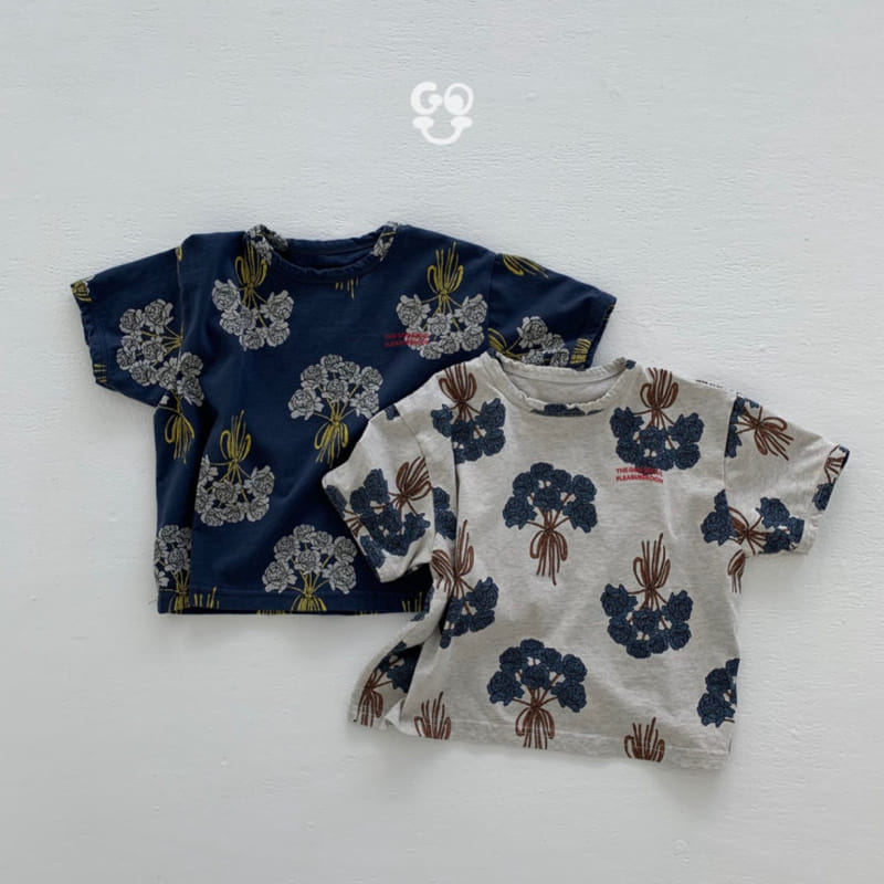 go;u - Korean Children Fashion - #prettylittlegirls - Flower Tee With Mom - 2