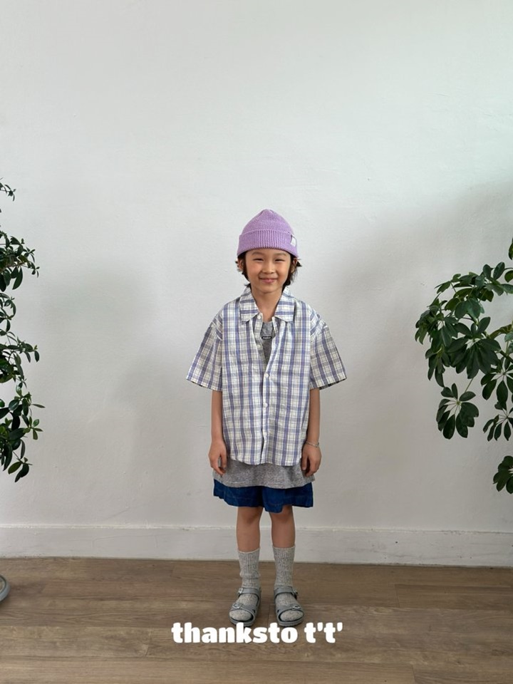 Summer Check Shirt