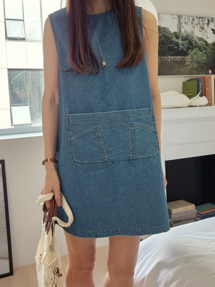 Picnic Denim One-Piece