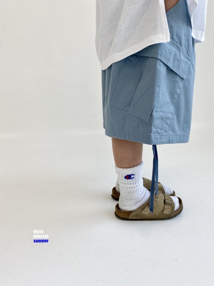 Diagonal Line Cargo Pants