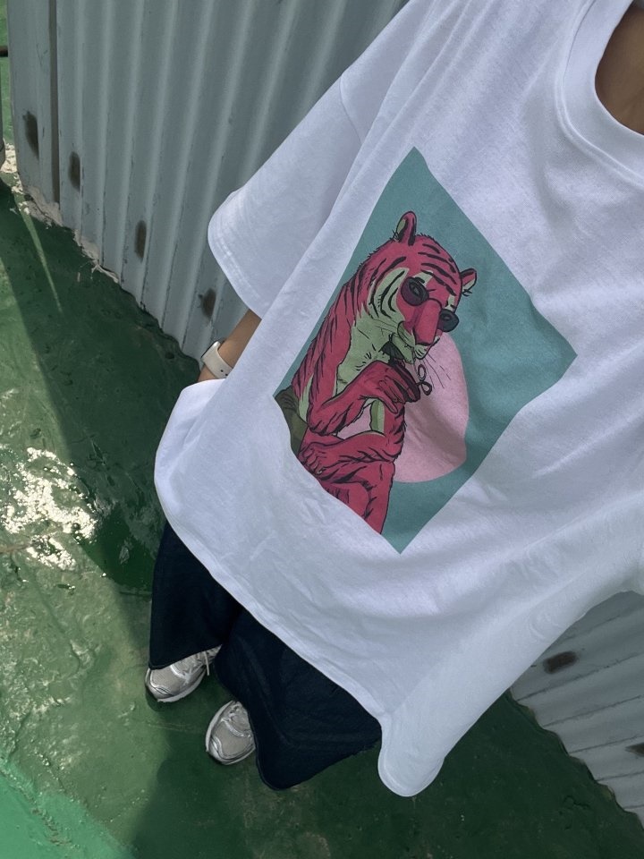 Adult Pinky Tiger Tee