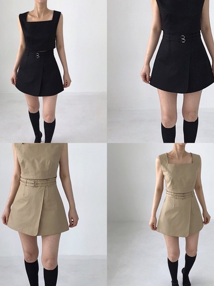 Save Belted Half Pants