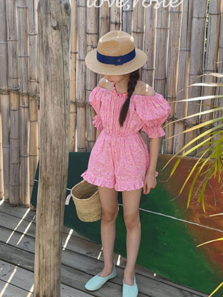 Flower Jump Suit