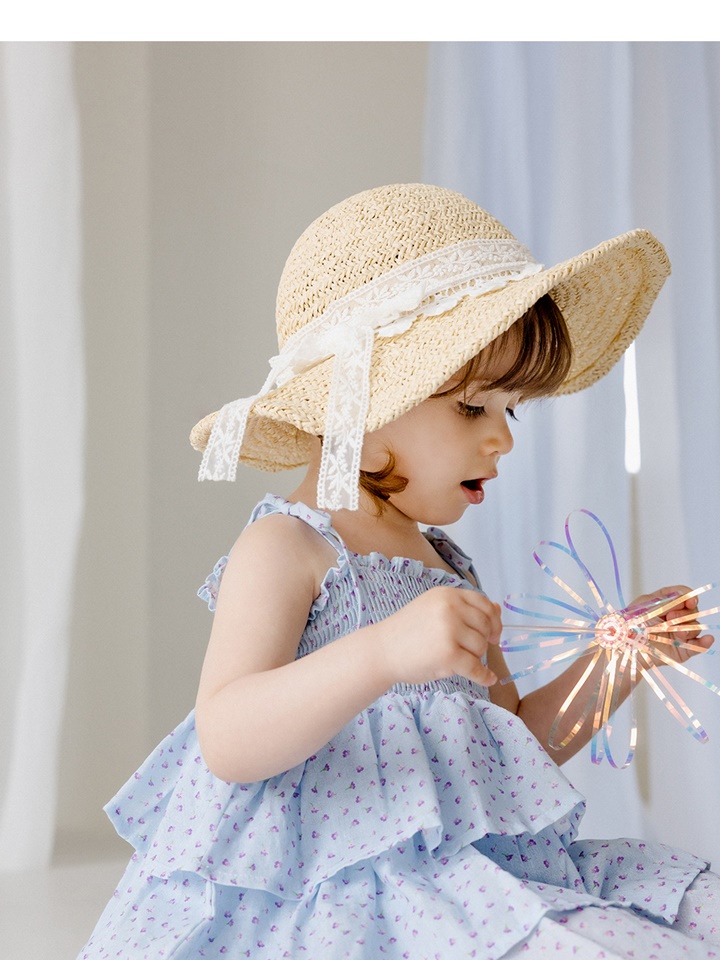 Becky Baby Straw Sun Hat