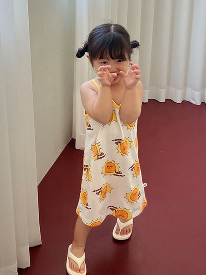 Sunny Summer String Sleeveless One-Piece