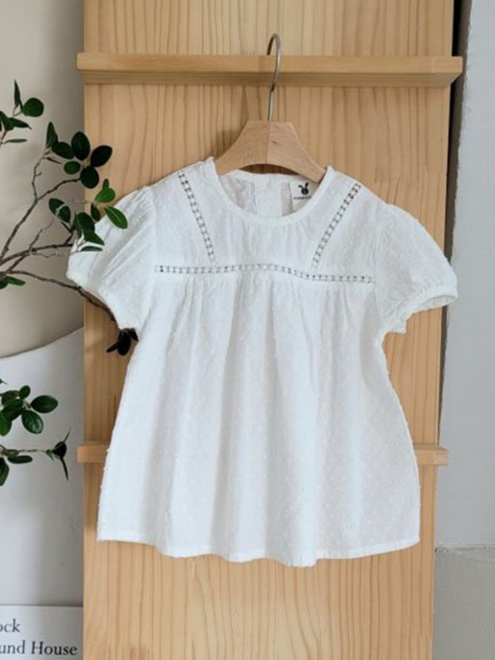 Line Lace Blouse