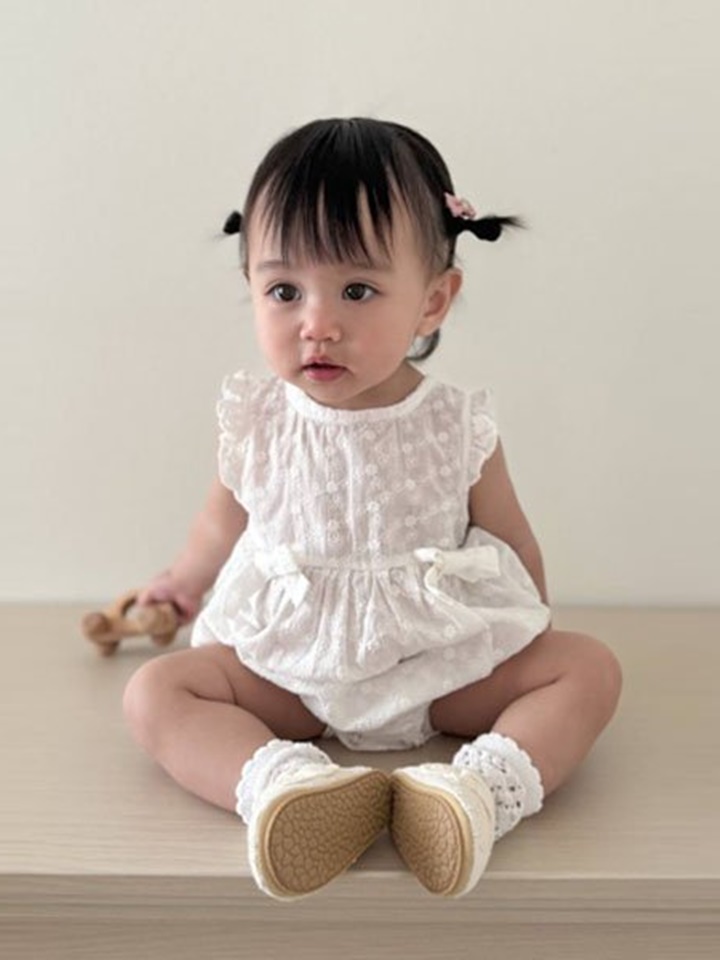 Embroidery Lace Romper Suit
