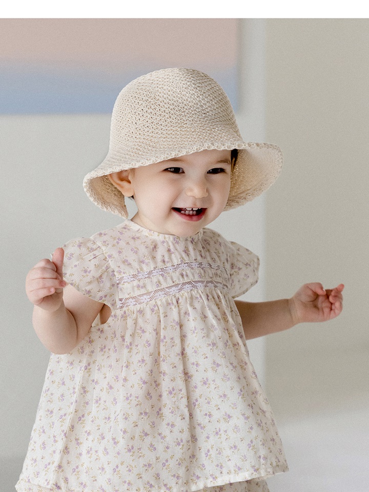 Lidia Baby Blouse Top Bottom Set