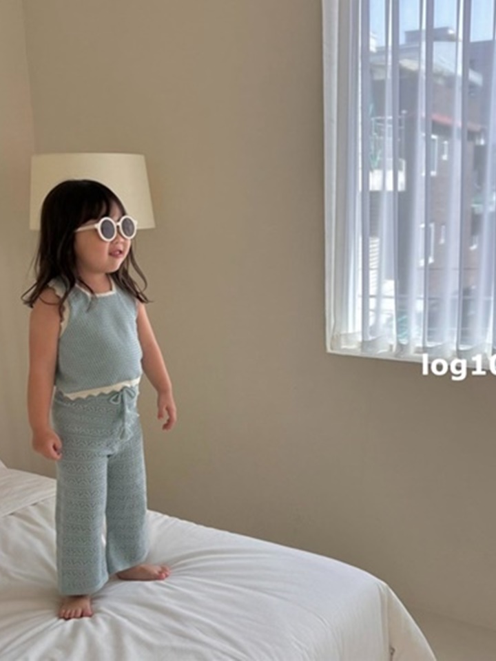 Cool Knit Top Bottom Set