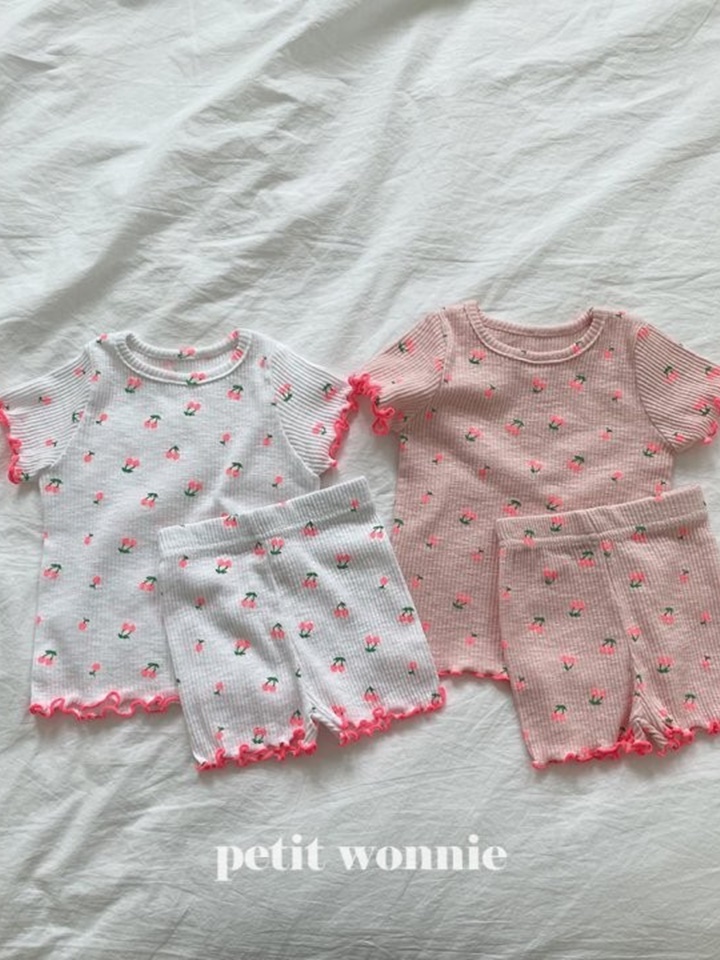 Cherry Bon Bon Top Bottom Set