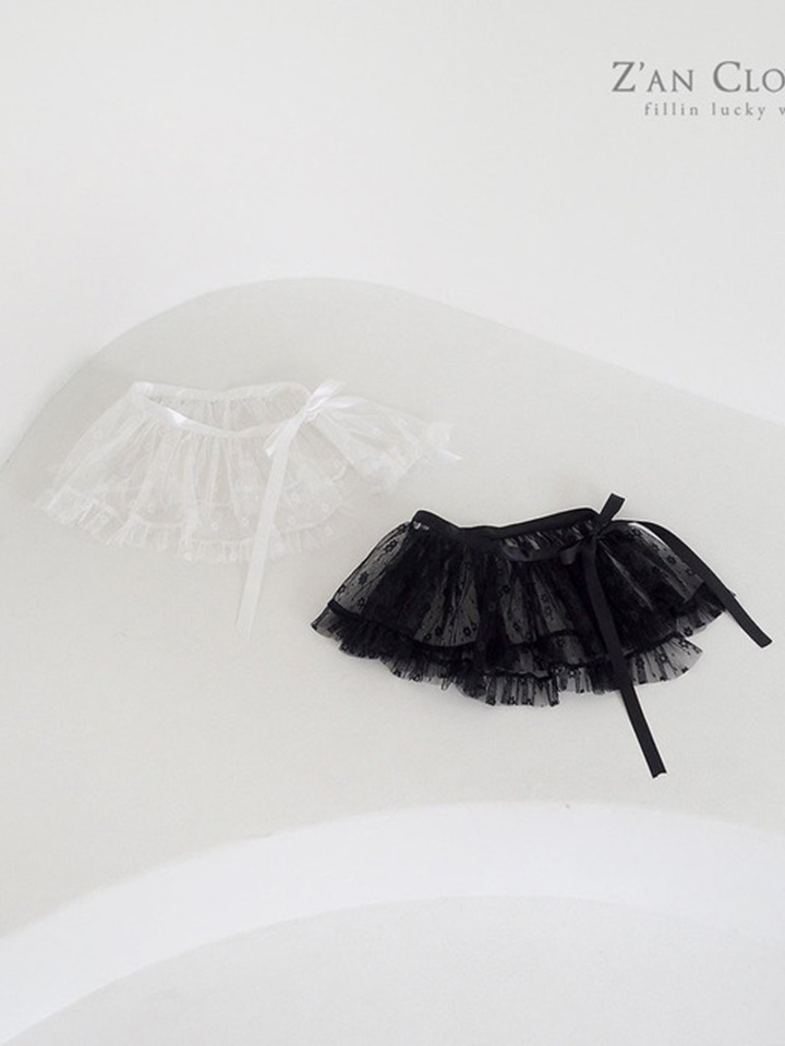 Mesh Wrap Skirt