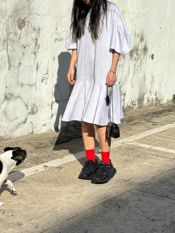 Puff One-Piece With Mom