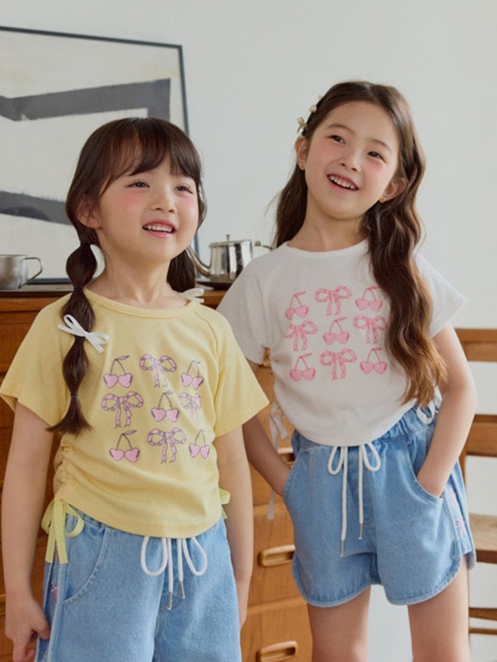 Cherry Ribbon Tee