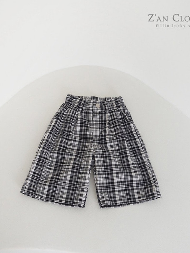 Check Bermuda Pants
