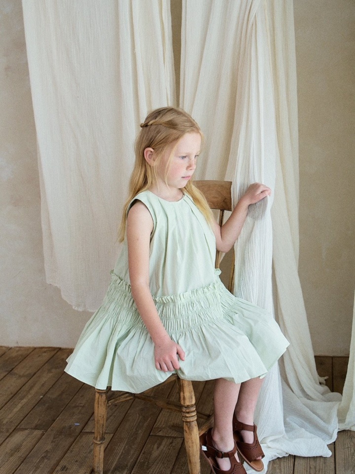 Pintuck Wrinkle One-Piece