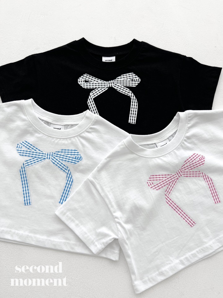 Check Ribbon Tee