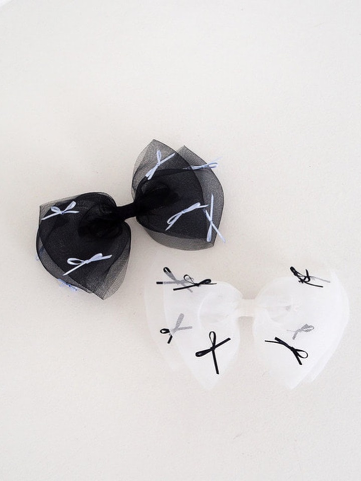 Mesh Ribbon Automatic Pin