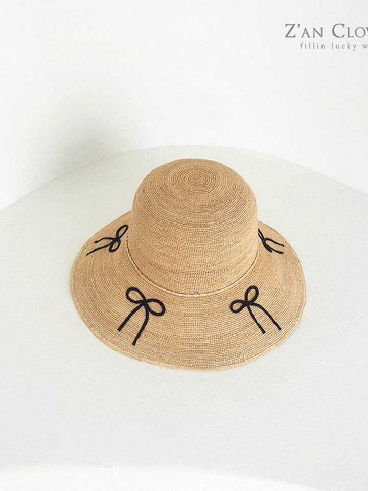 Ribbon Rapia Hat