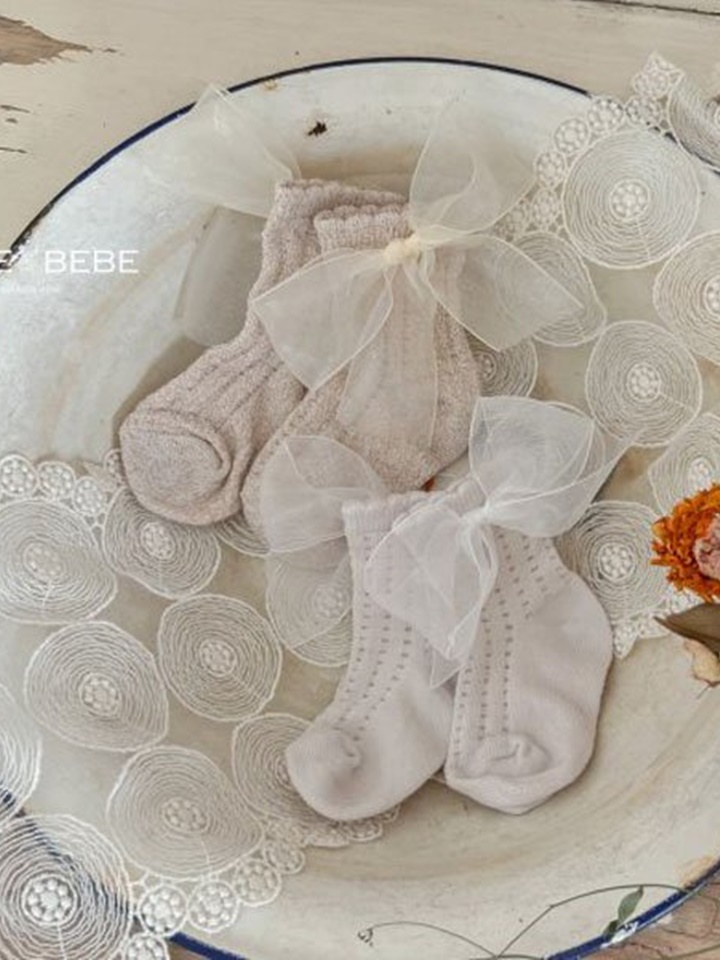 Ribbon Socks Set