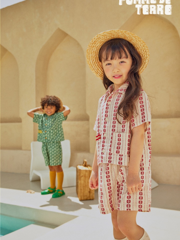 Kafka Summer Shirt Top Bottom Set