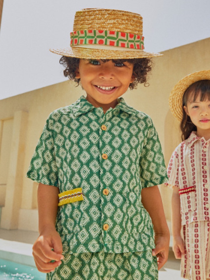 Nova Summer Shirt Top Bottom Set