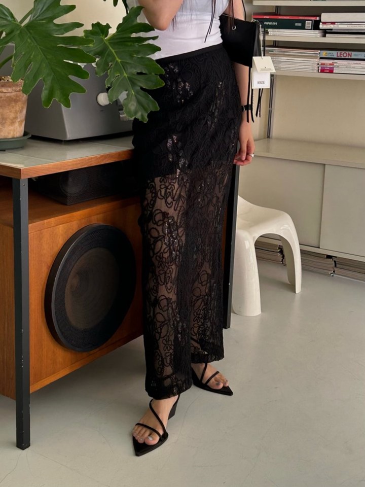 Sequin Skirt