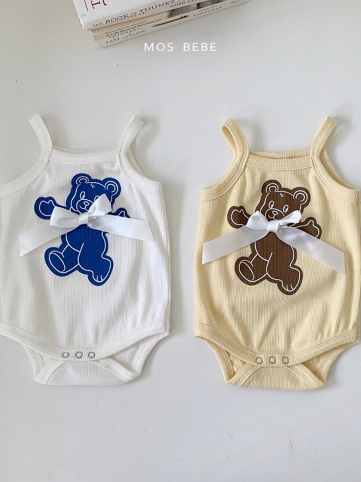 Ribbon Bear Body Suit