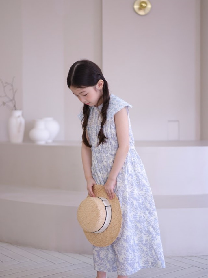 Collar Embroidery Jump Suit