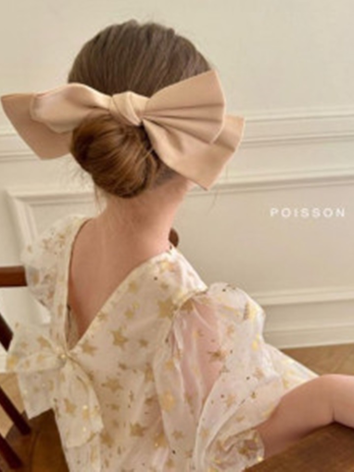 Double Big Ribbon Pin
