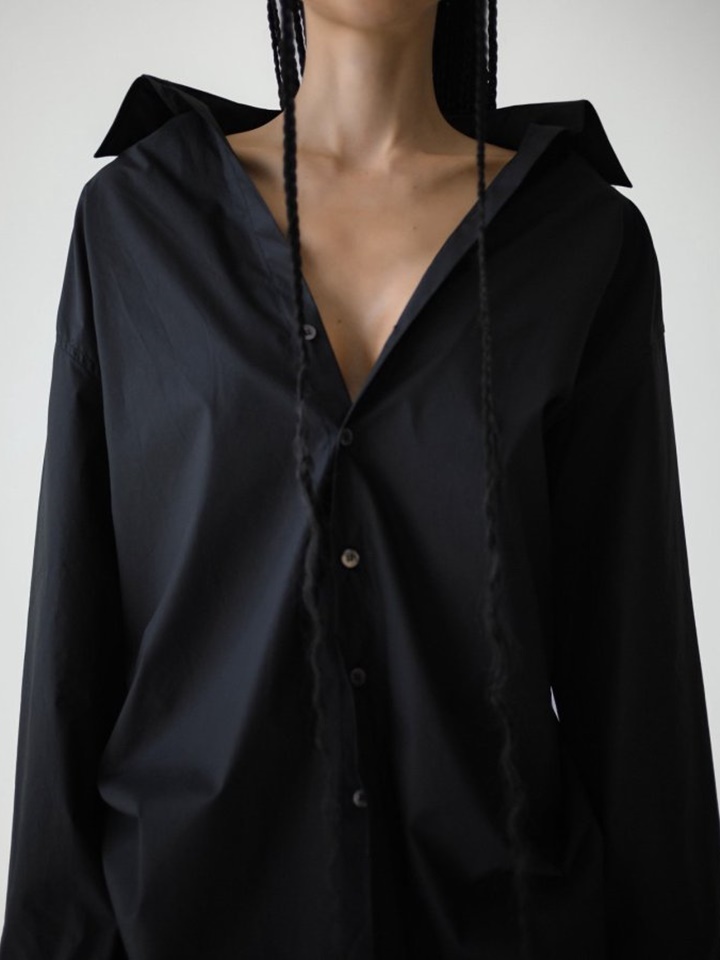 Maxi Knot Detail C Button Down Blouse