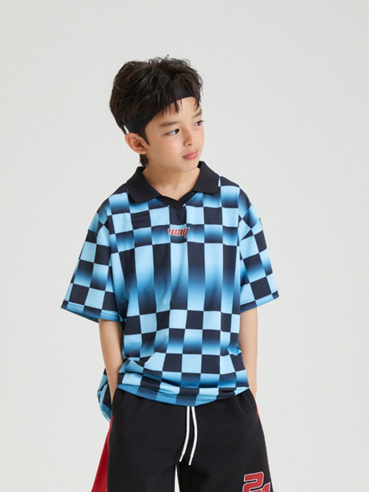 Checker Short Sleeve Tee