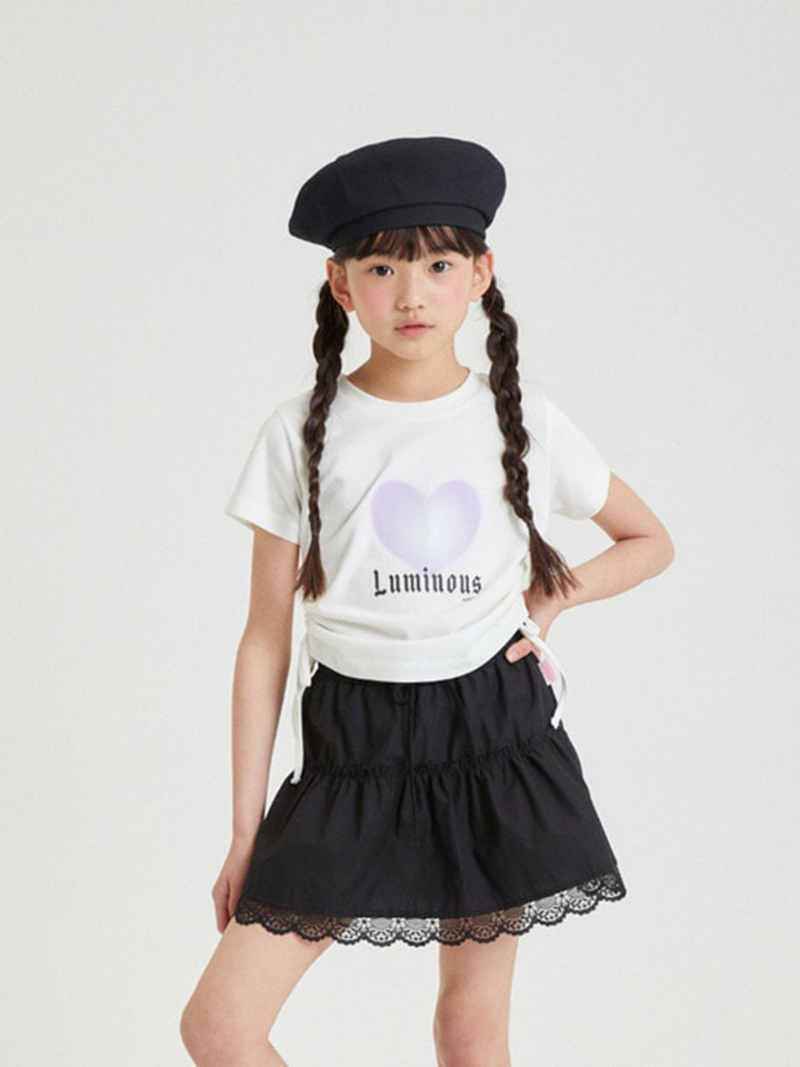 Heart Shirring Tee