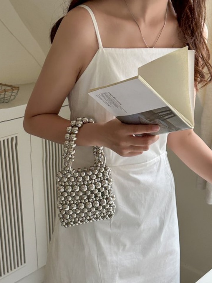 Bead Spangle Tote Bag