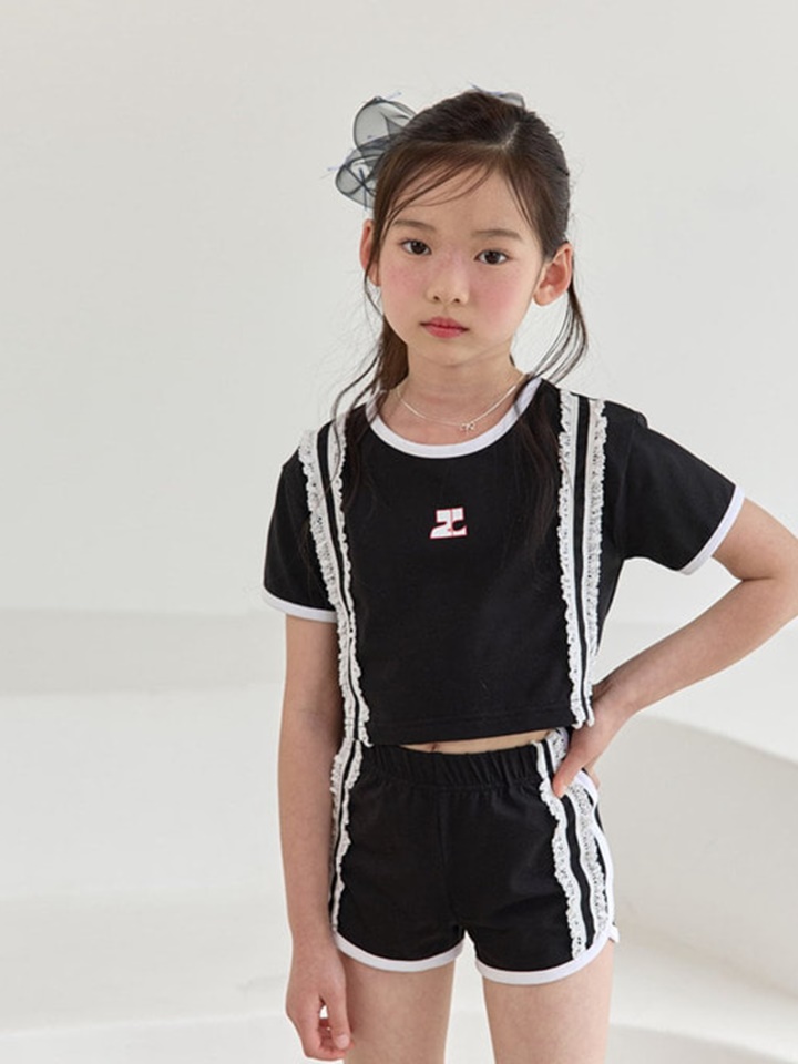 Frill Top Bottom Set
