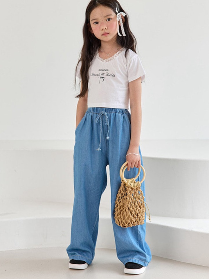 Easy Denim Pants