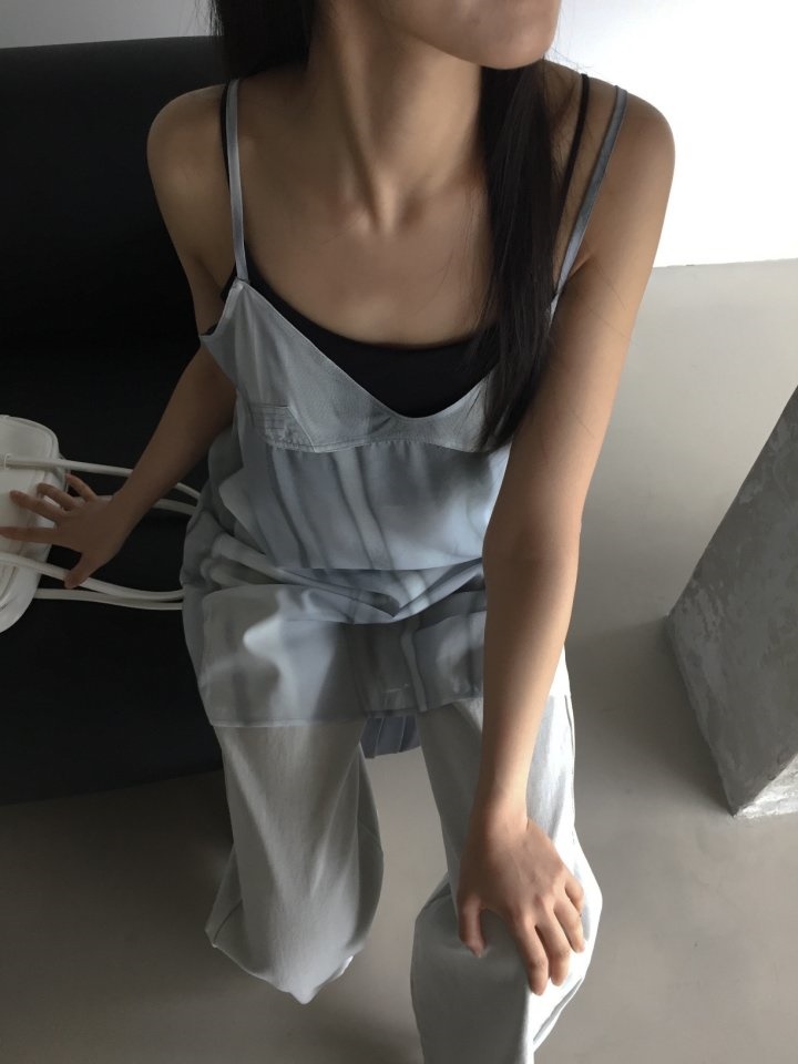 Mesh Sleevelss One-Piece