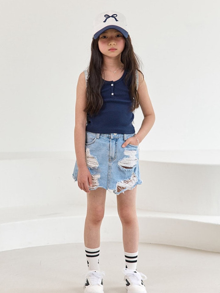 Vintage Denim Skirt