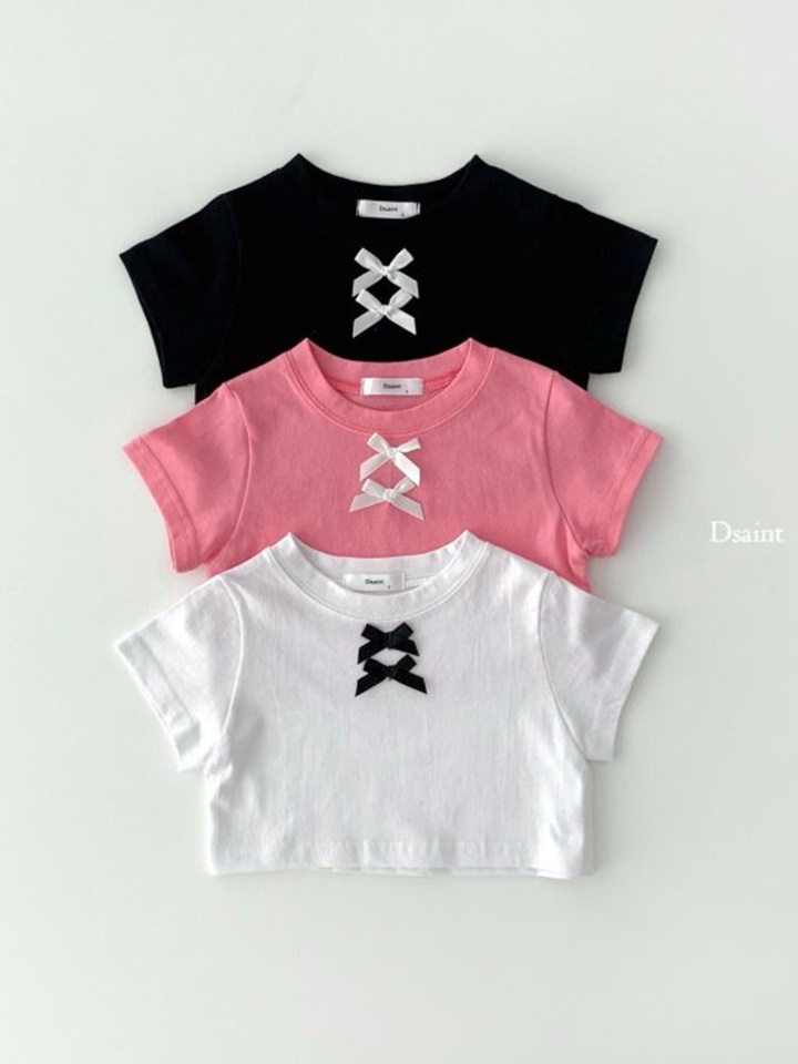 Ribbon Two Crop Tee