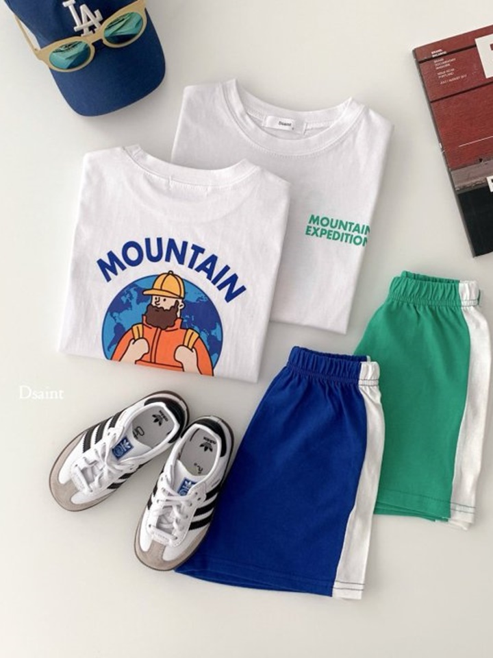 Mountain Color Top Bottom Set