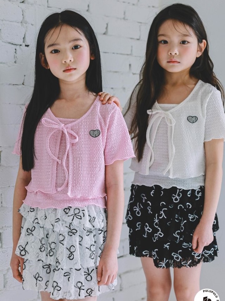 Charlang Sleeveless Cardigan Set