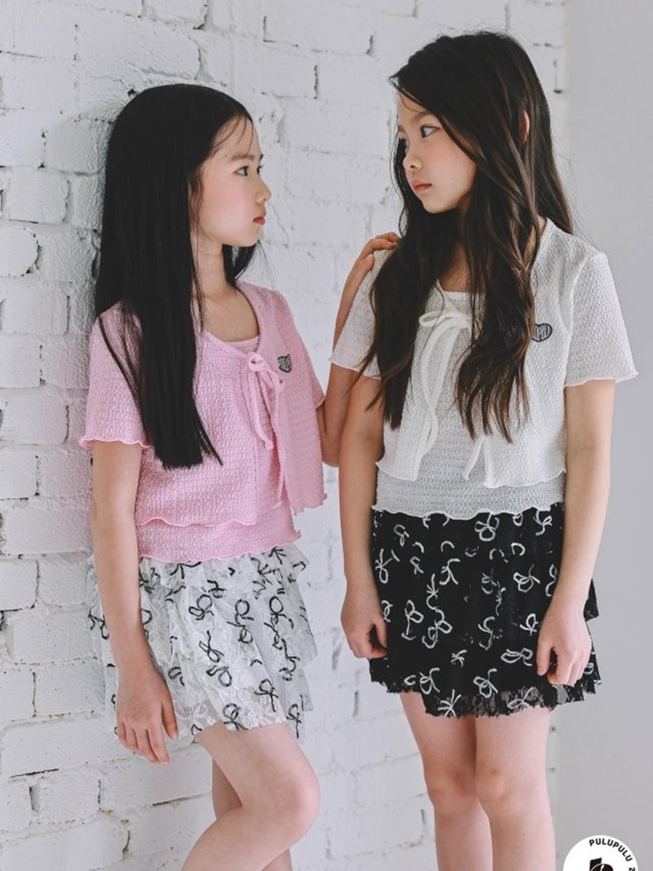 Ribbon Kan Kan Skirt Pants