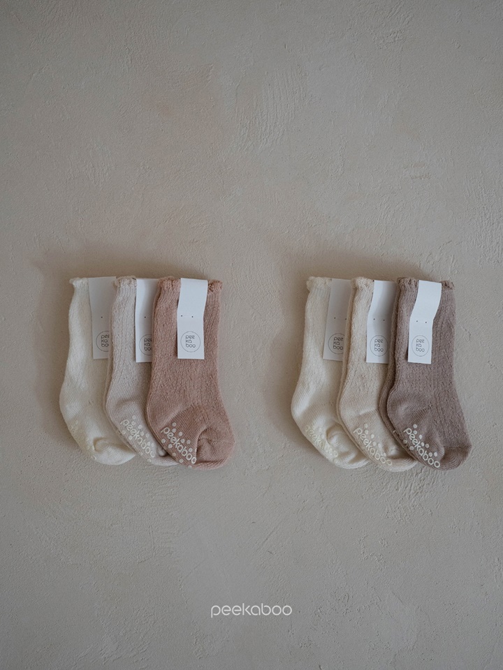 Flower Knee Socks